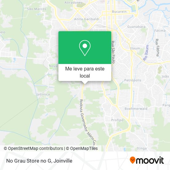 No Grau Store no G mapa