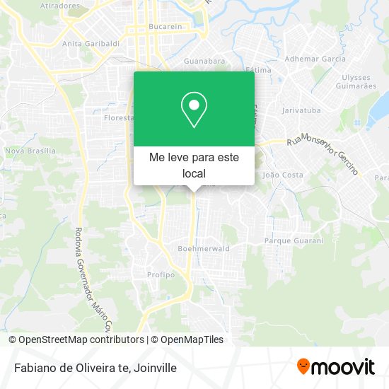 Fabiano de Oliveira te mapa