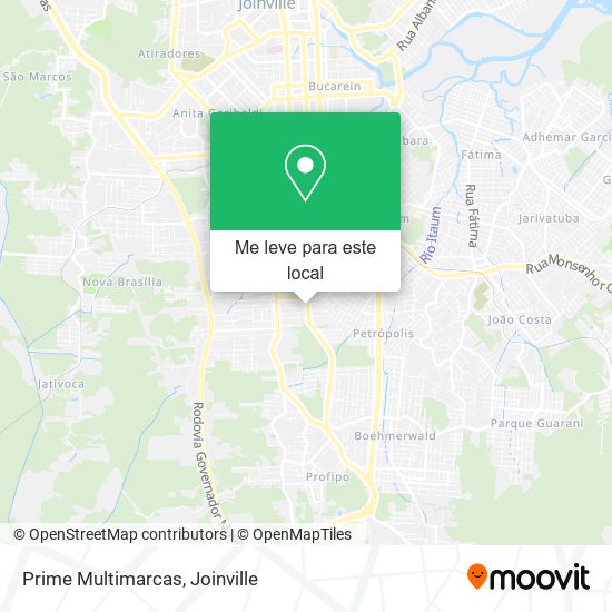 Prime Multimarcas mapa