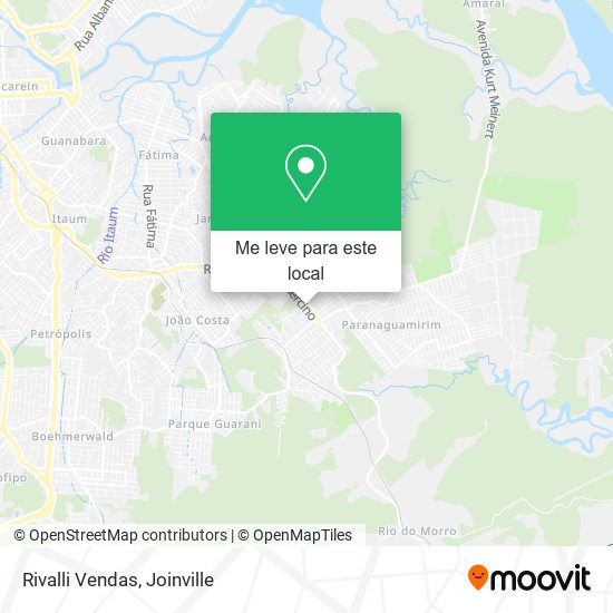 Rivalli Vendas mapa