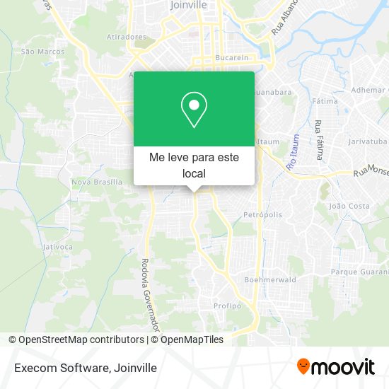 Execom Software mapa