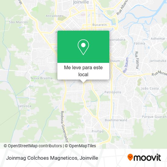 Joinmag Colchoes Magneticos mapa