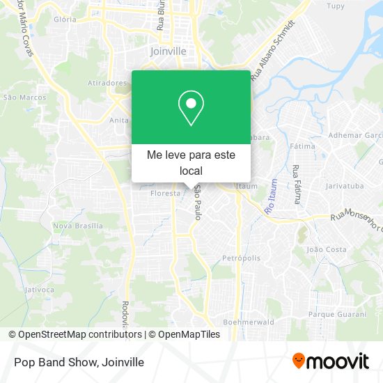 Pop Band Show mapa