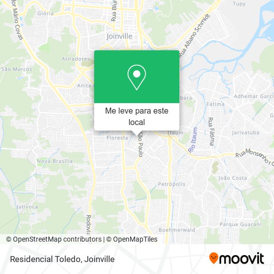 Residencial Toledo mapa