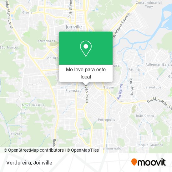 Verdureira mapa