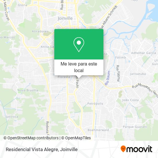 Residencial Vista Alegre mapa