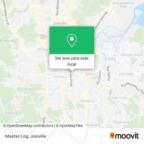 Master-Log mapa