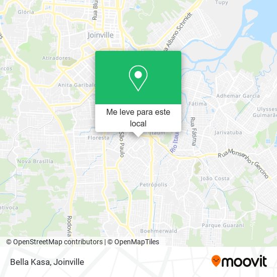 Bella Kasa mapa