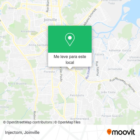 Injectom mapa