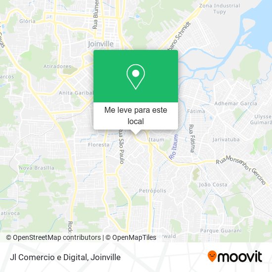 Jl Comercio e Digital mapa