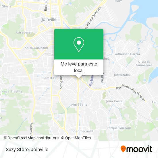 Suzy Store mapa