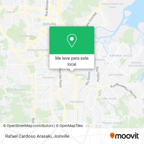 Rafael Cardoso Arasaki mapa