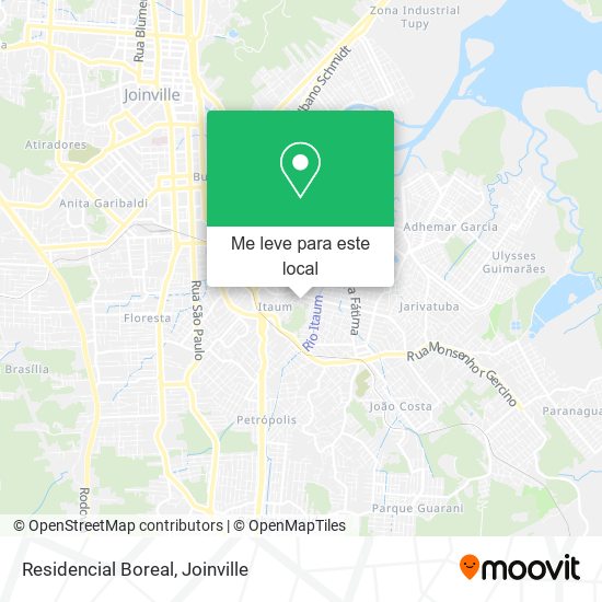 Residencial Boreal mapa