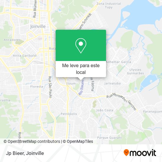 Jp Bieer mapa
