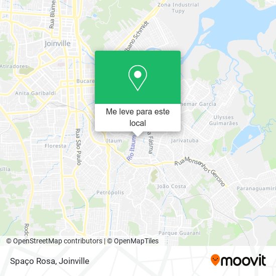 Spaço Rosa mapa