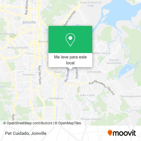 Pet Cuidado mapa