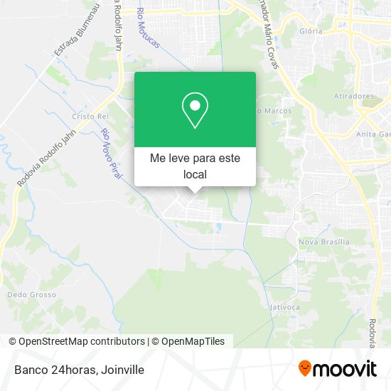 Banco 24horas mapa
