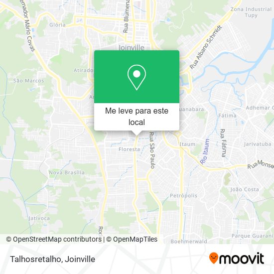 Talhosretalho mapa