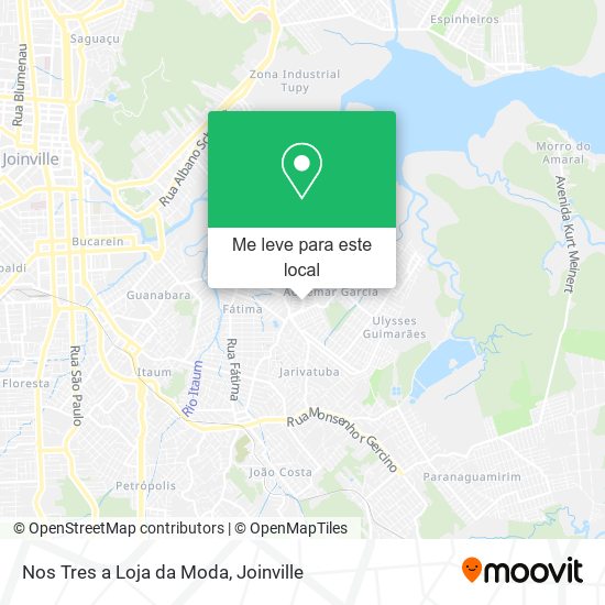 Nos Tres a Loja da Moda mapa