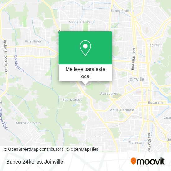 Banco 24horas mapa