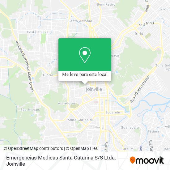 Emergencias Medicas Santa Catarina S / S Ltda mapa