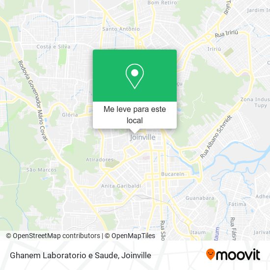 Ghanem Laboratorio e Saude mapa