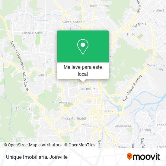 Unique Imobiliaria mapa
