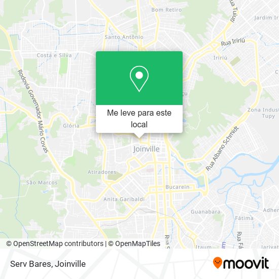 Serv Bares mapa