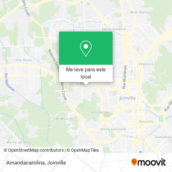 Amandacarolina mapa