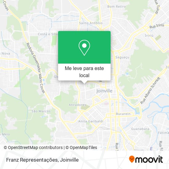 Franz Representações mapa