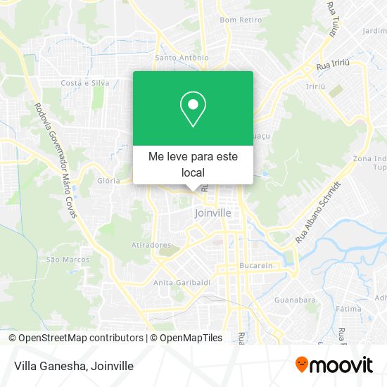 Villa Ganesha mapa