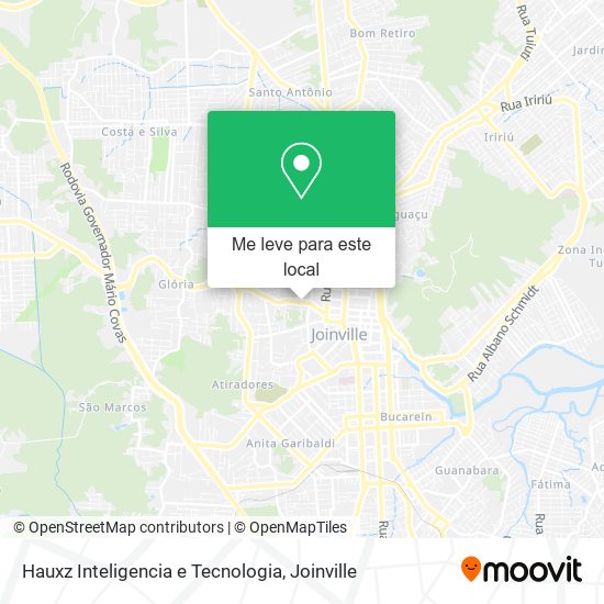 Hauxz Inteligencia e Tecnologia mapa