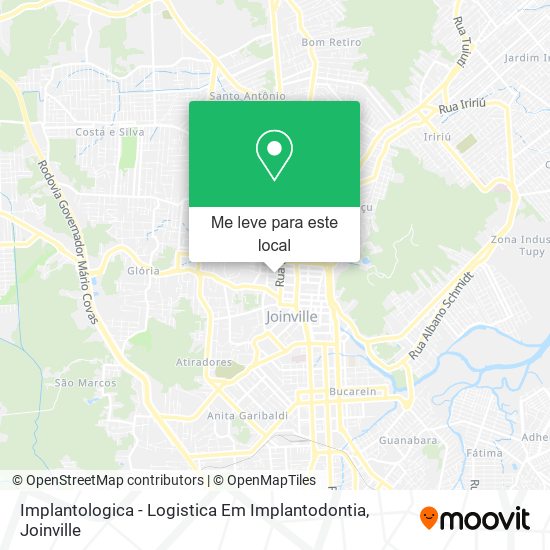 Implantologica - Logistica Em Implantodontia mapa