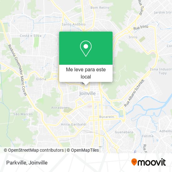 Parkville mapa