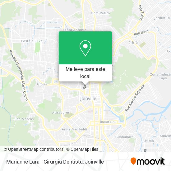 Marianne Lara - Cirurgiã Dentista mapa
