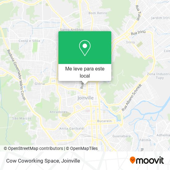 Cow Coworking Space mapa