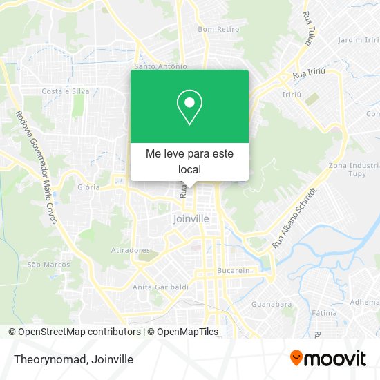 Theorynomad mapa