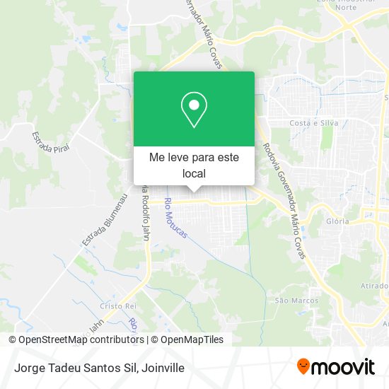 Jorge Tadeu Santos Sil mapa
