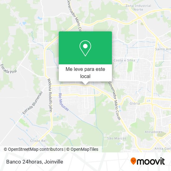 Banco 24horas mapa