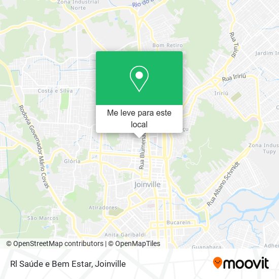 Rl Saúde e Bem Estar mapa
