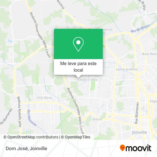 Dom José mapa