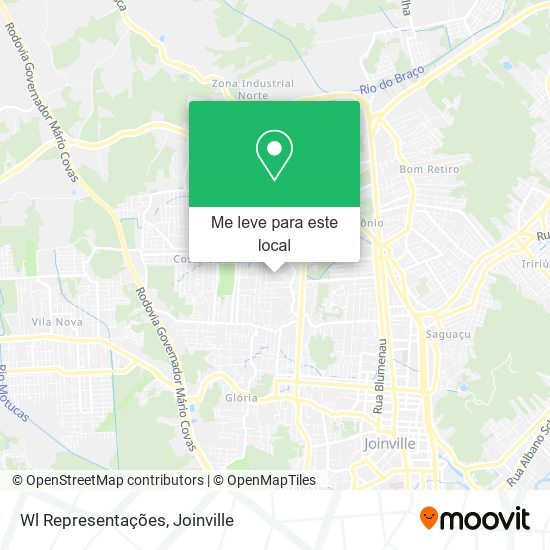 Wl Representações mapa