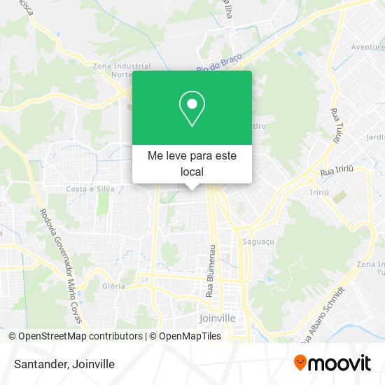 Santander mapa