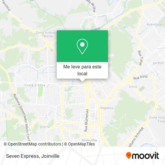 Seven Express mapa