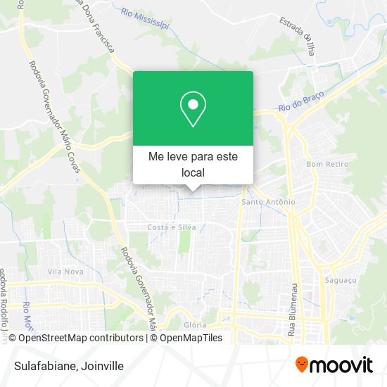 Sulafabiane mapa