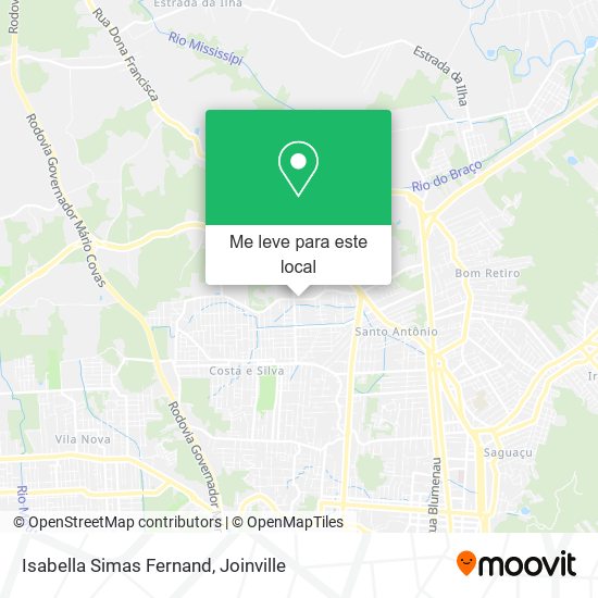 Isabella Simas Fernand mapa