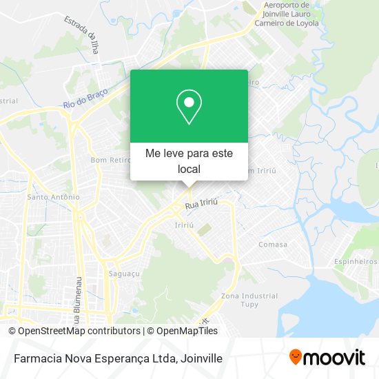 Farmacia Nova Esperança Ltda mapa