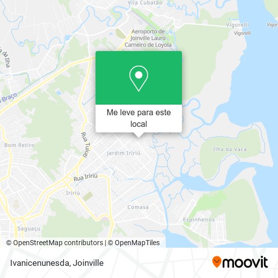 Ivanicenunesda mapa