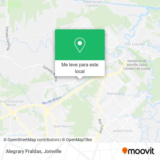 Alegrary Fraldas mapa