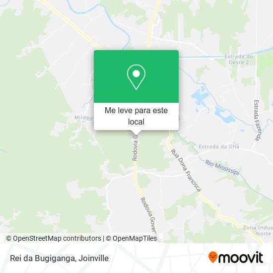 Rei da Bugiganga mapa